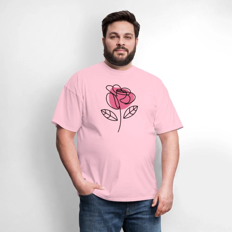 Elegant Simplicity: One-Line Rose Drawing