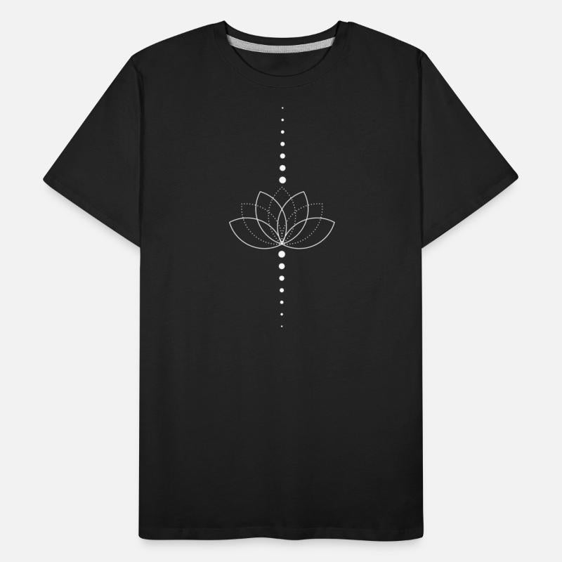Elegant White Lotus Symbol - Express Yourself