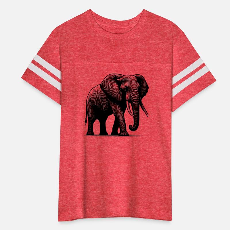 Elephant - Large Safari Trunked Animal With Tusks