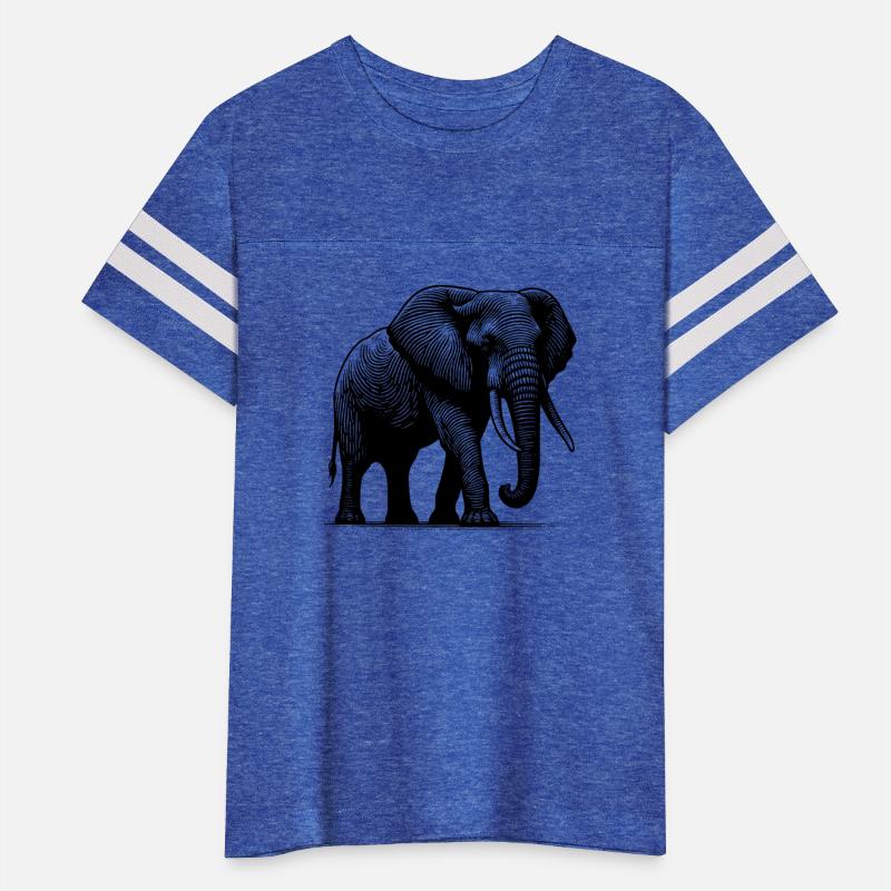 Elephant - Large Safari Trunked Animal With Tusks