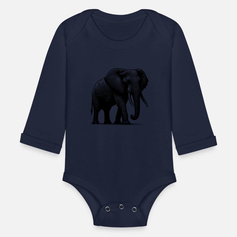 Elephant - Large Safari Trunked Animal With Tusks