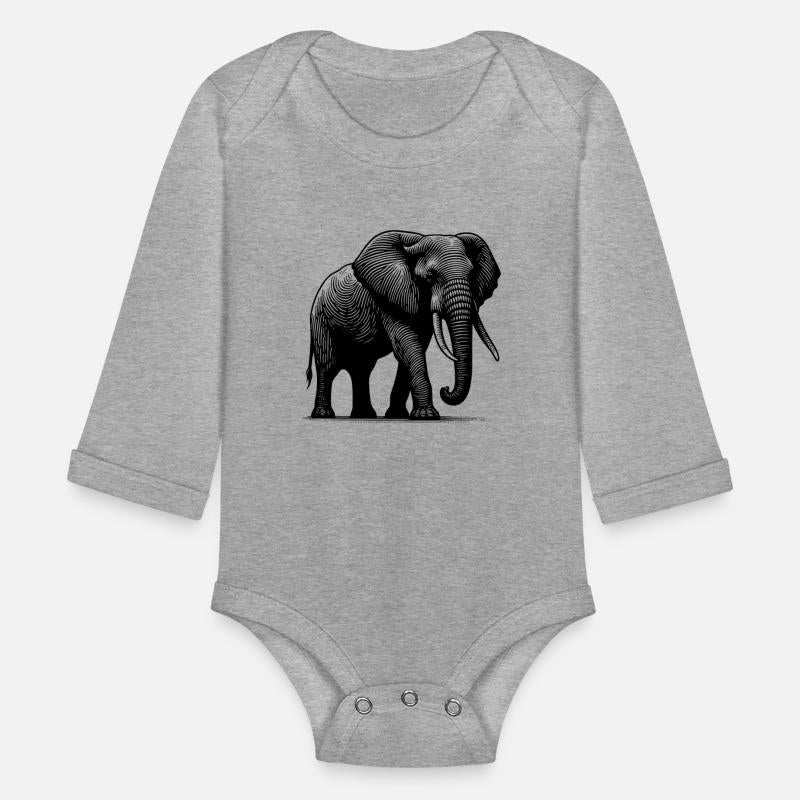 Elephant - Large Safari Trunked Animal With Tusks