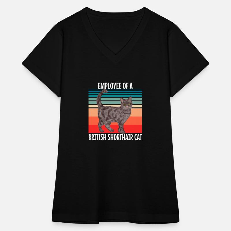 Employee Of A British Shorthair Cat