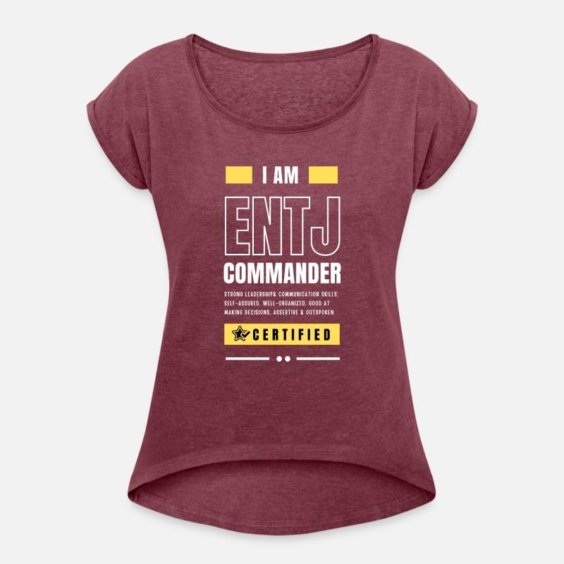 ENTJ - Commander t-shirt essential for Extrovert