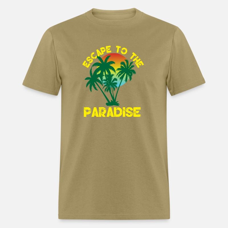 Escape To The Paradise Typography Design