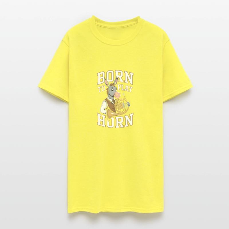 Esel Mit Waldhorn - Born To Play Horn