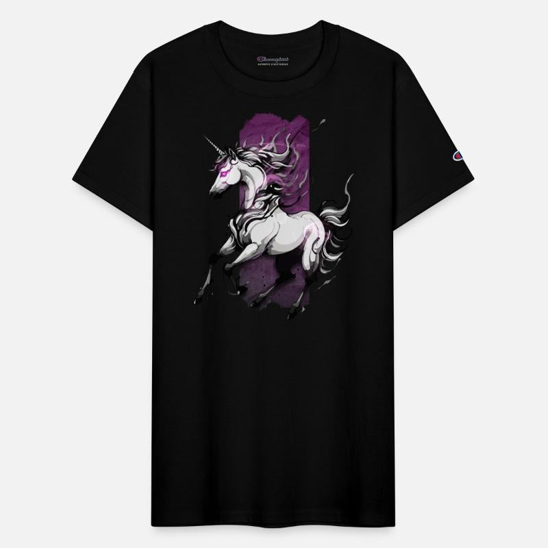 Ethereal Gallop: Running Unicorn