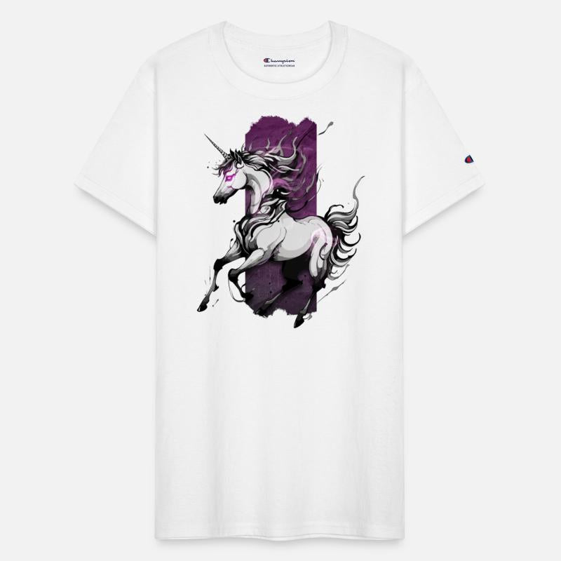 Ethereal Gallop: Running Unicorn