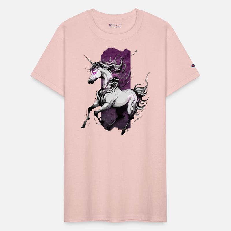 Ethereal Gallop: Running Unicorn