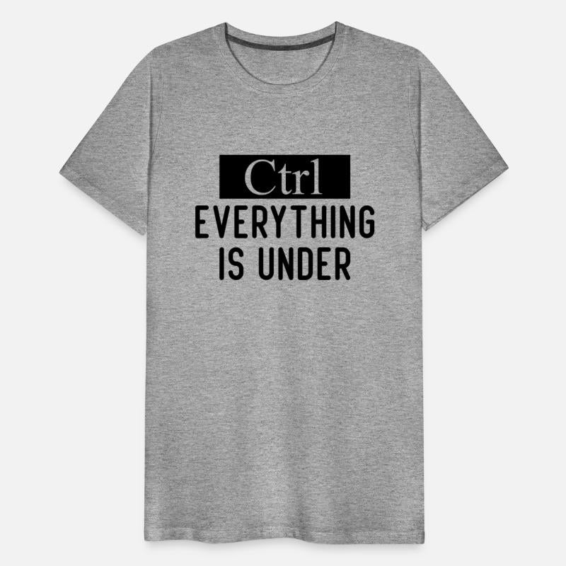 Everything is under control Ctrl blue