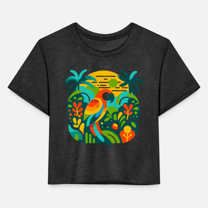 Exotic Parrot Fantasy: Rainforest Colors