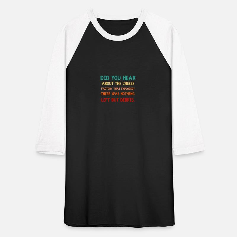 Exploding Cheese Factory Pun Tee
