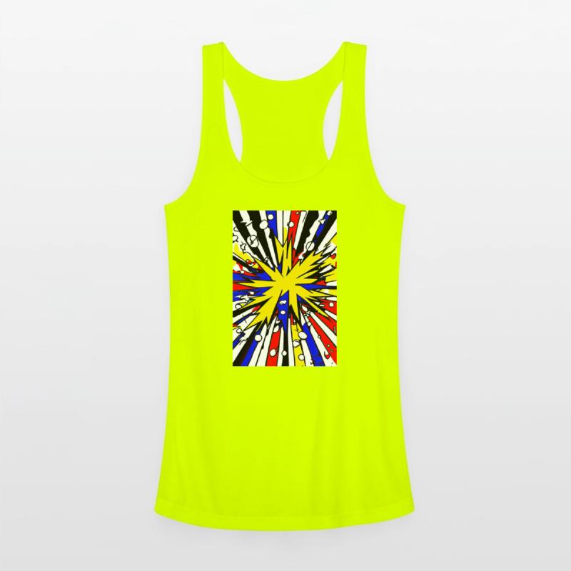 Explosion Art - Comic Book Style