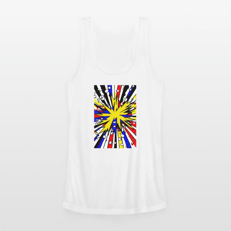 Explosion Art - Comic Book Style