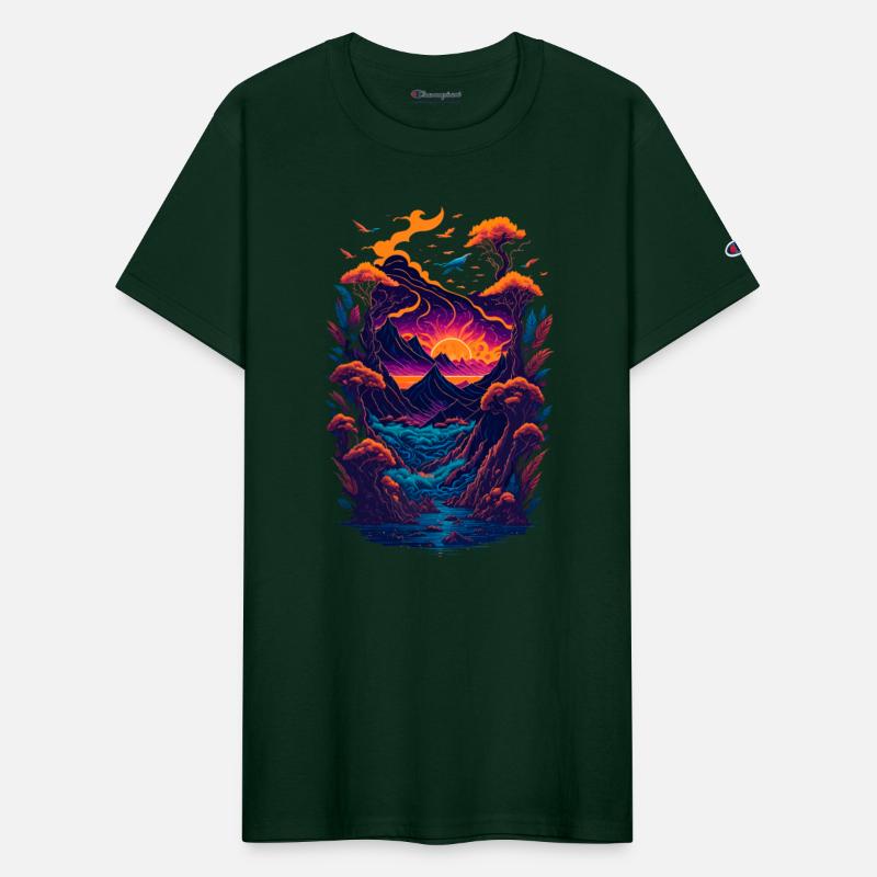 fantasy landscape illustration