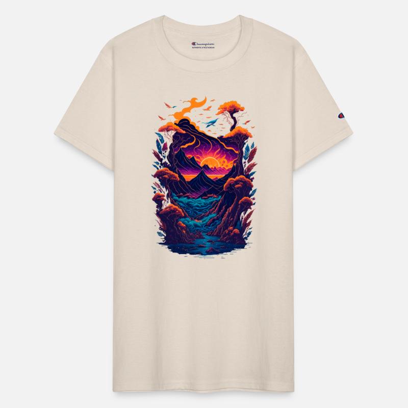 fantasy landscape illustration