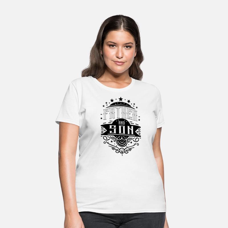 Father And Son - Strong Band With Ornaments