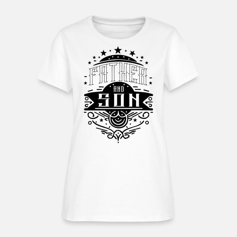 Father And Son - Strong Band With Ornaments