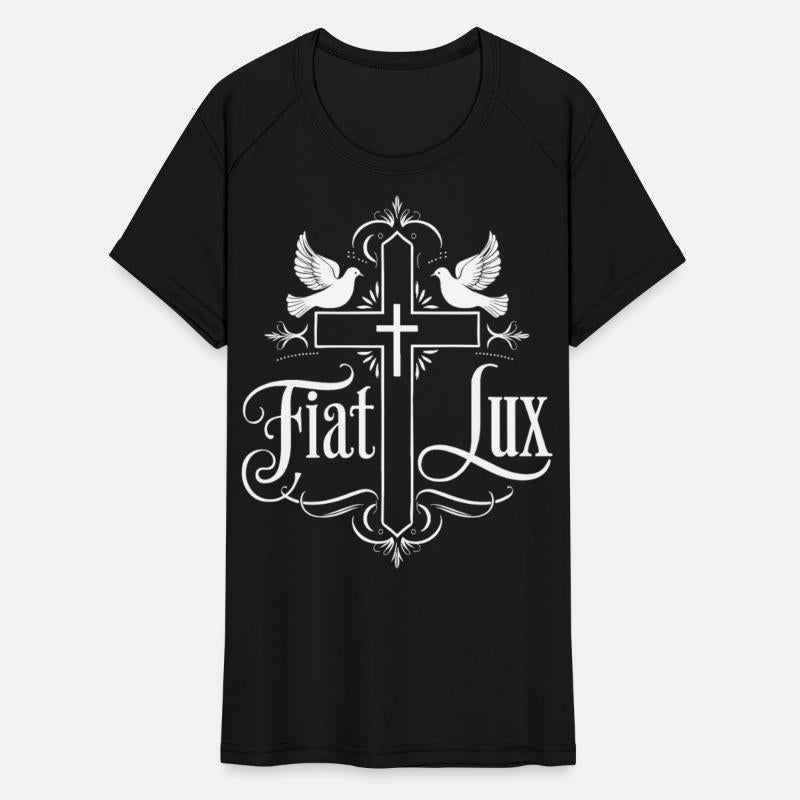 Fiat Lux | Latin Christian Light & Faith Symbol