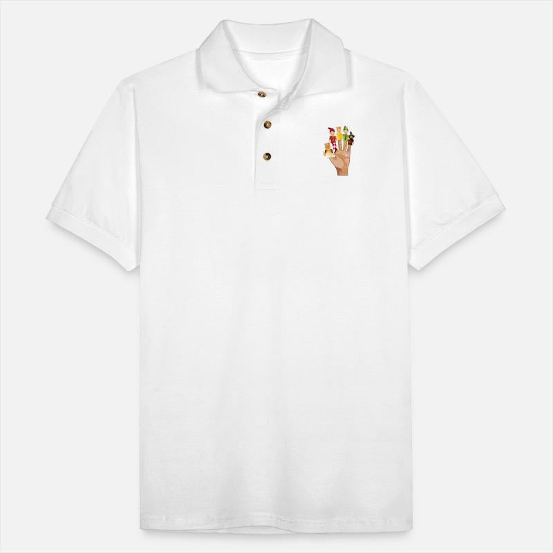 Figures from the Punch and Judy show