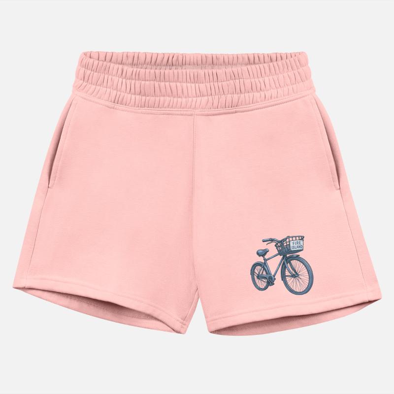 Fire Island bicycle basket sketch Long Island NY