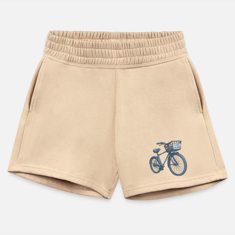 Fire Island bicycle basket sketch Long Island NY