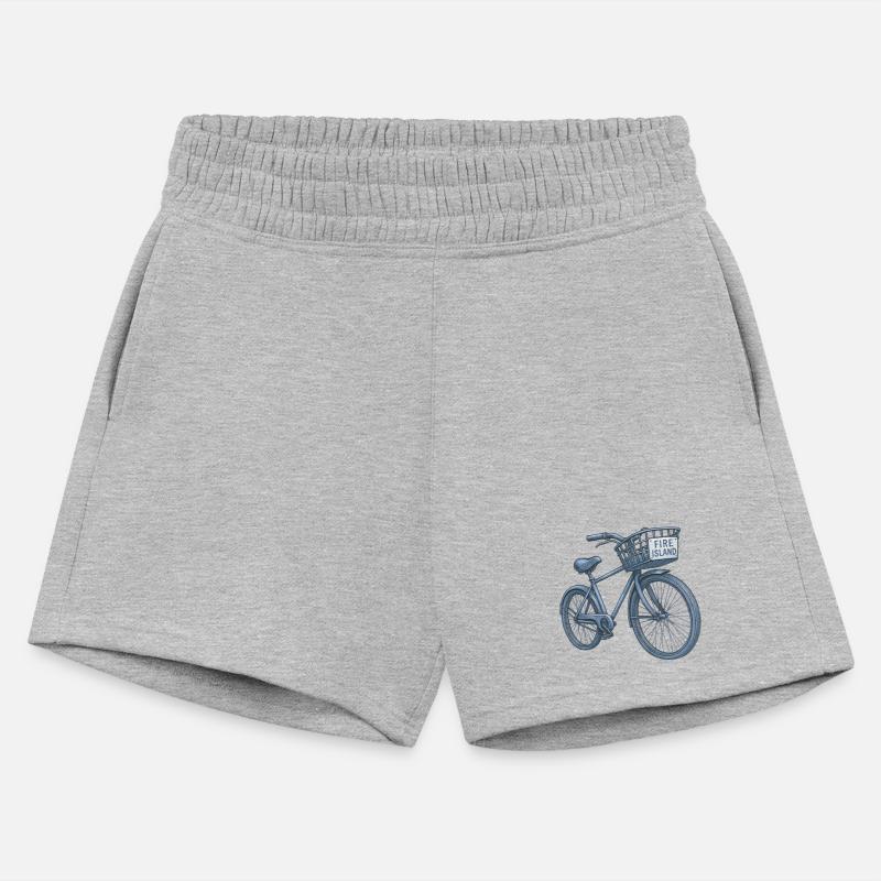 Fire Island bicycle basket sketch Long Island NY