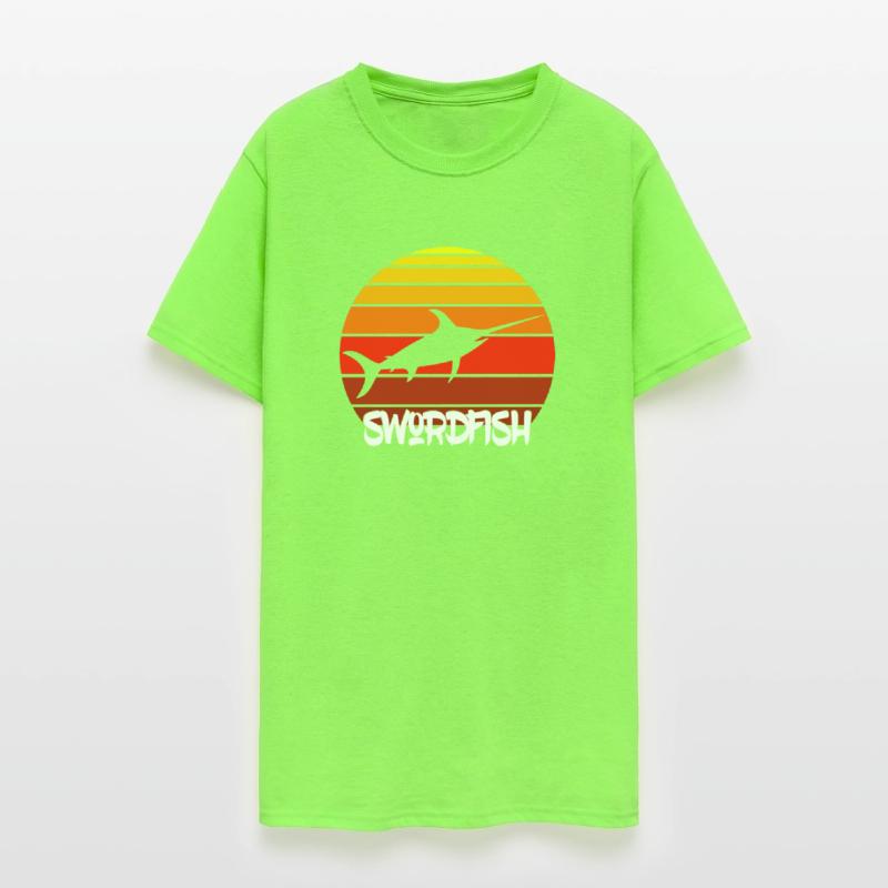 Fish SWORDFISH Flag Fishing for Bass Fisherman