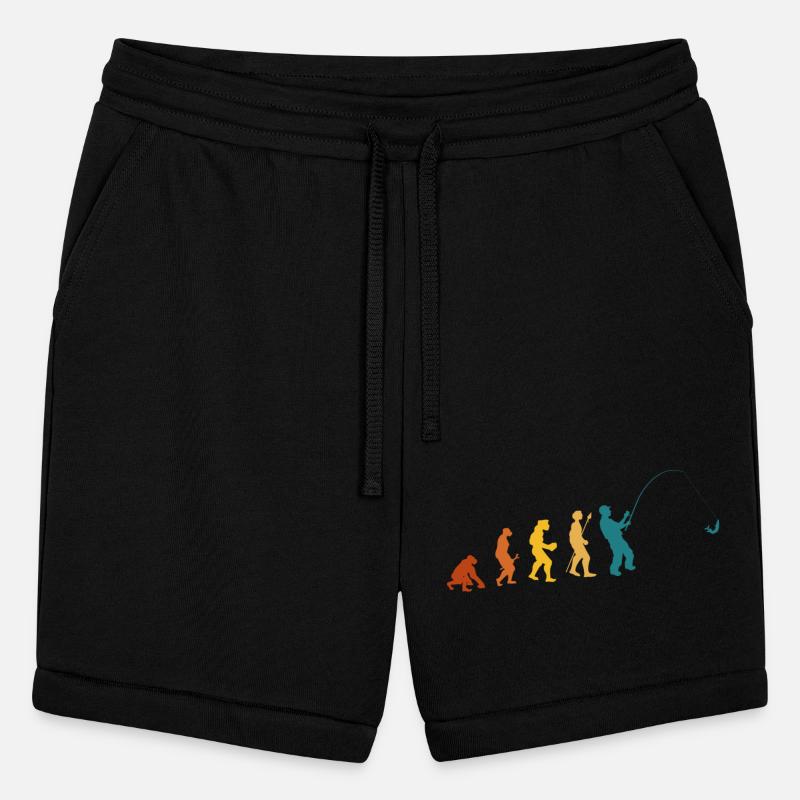 Fisherman Evolution Funny Life Tree Retro Fishing