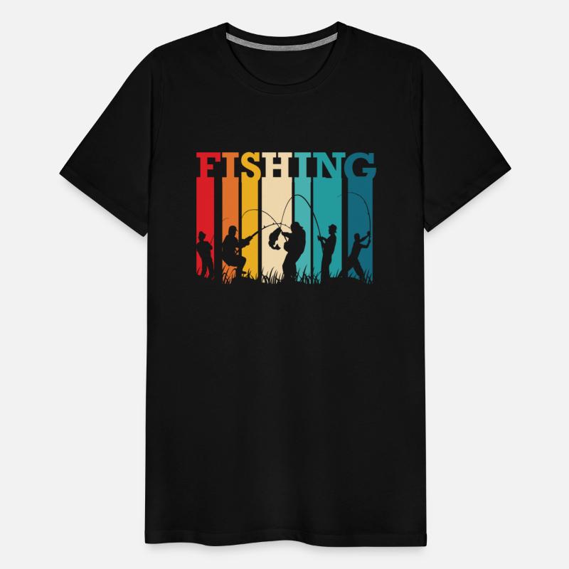Fishing fish vintage retro T-Shirt