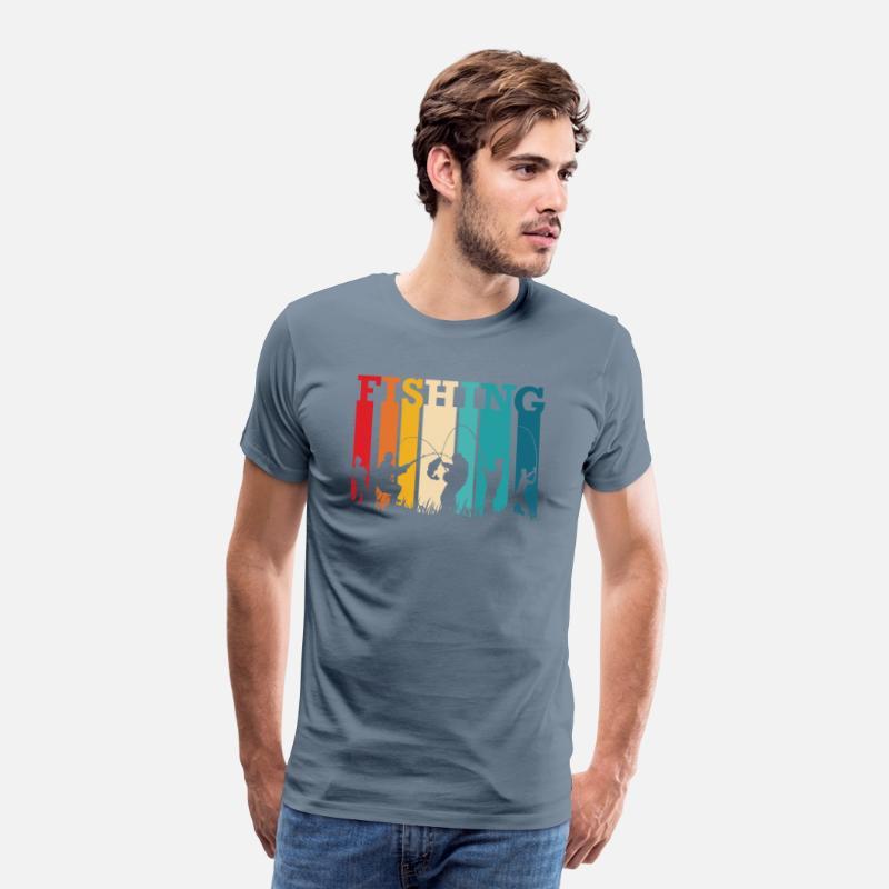 Fishing fish vintage retro T-Shirt