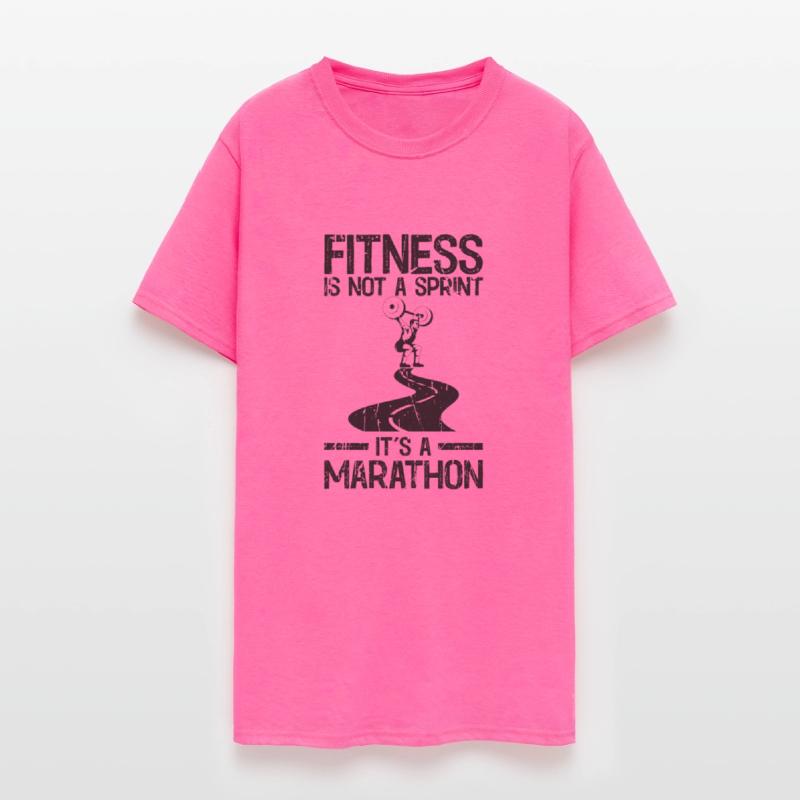 Fitness is not a sprint, it's a marathon - Gym