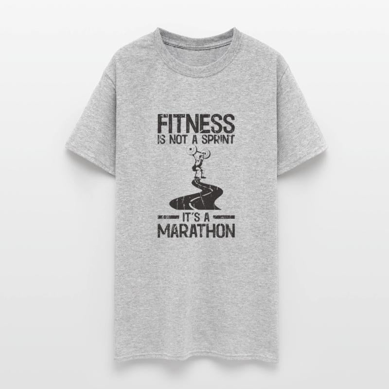 Fitness is not a sprint, it's a marathon - Gym