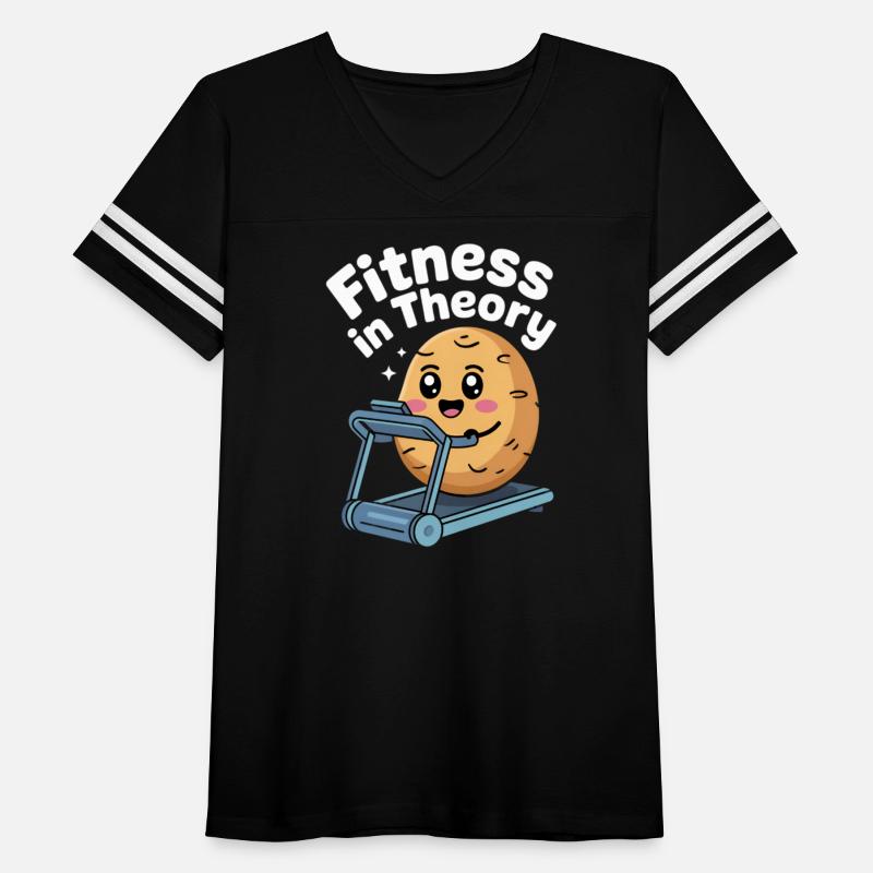 Fitness Potato Treadmill Illustration