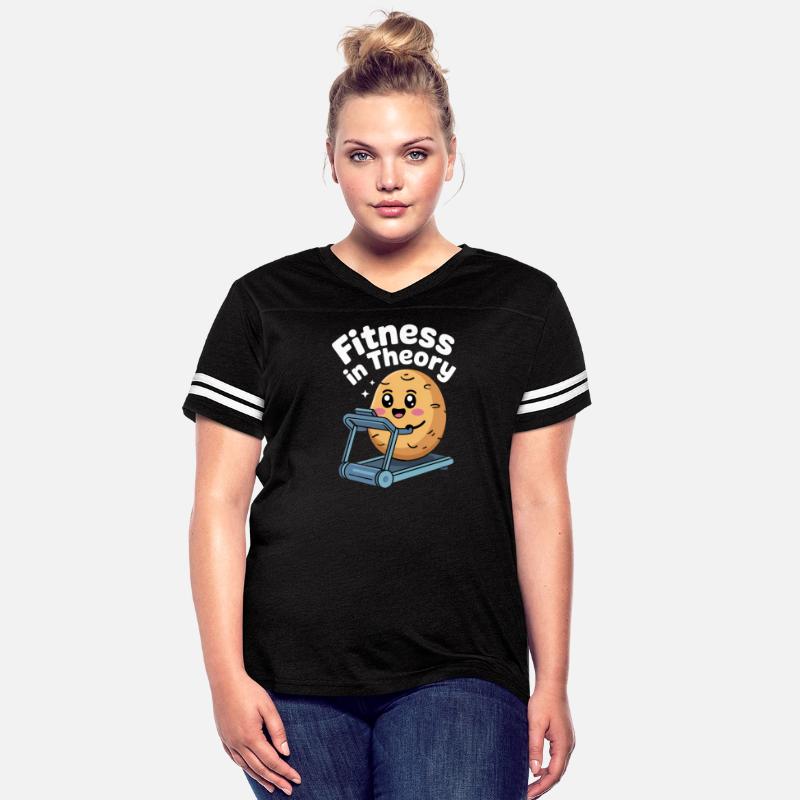 Fitness Potato Treadmill Illustration