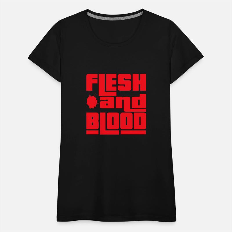flesh and blood t shirt