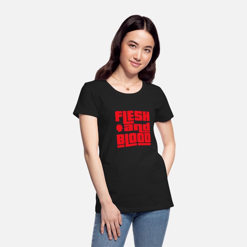 flesh and blood t shirt