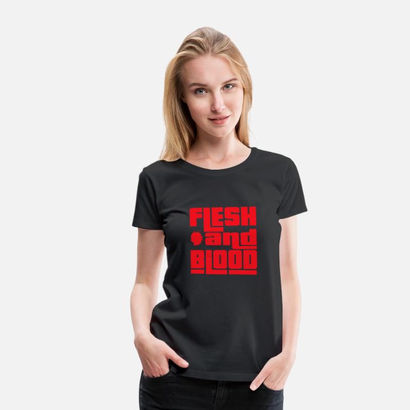 flesh and blood t shirt