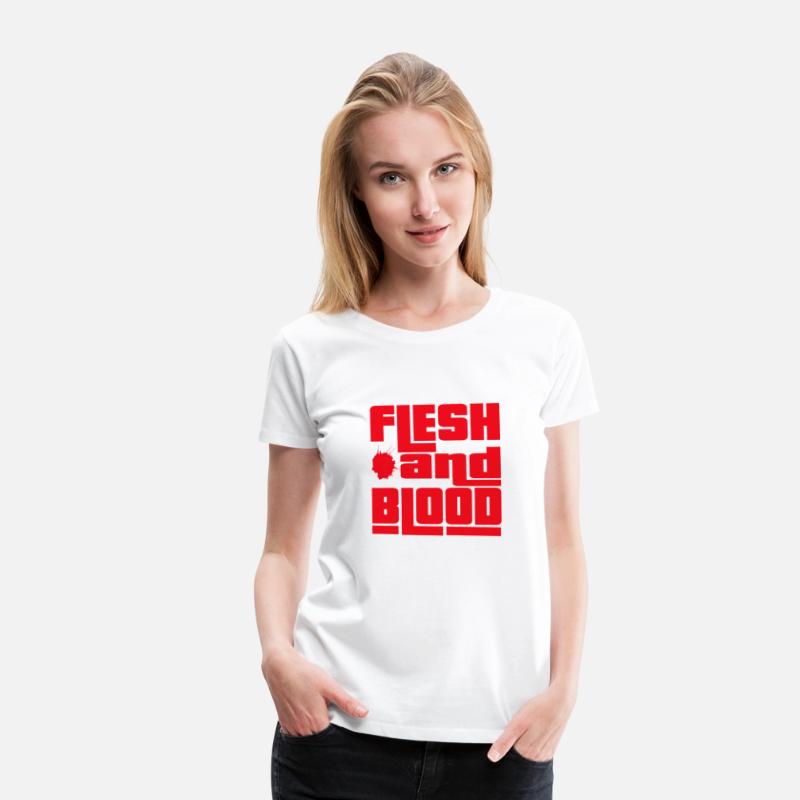 flesh and blood t shirt