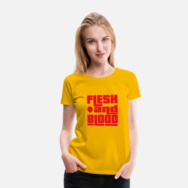 flesh and blood t shirt