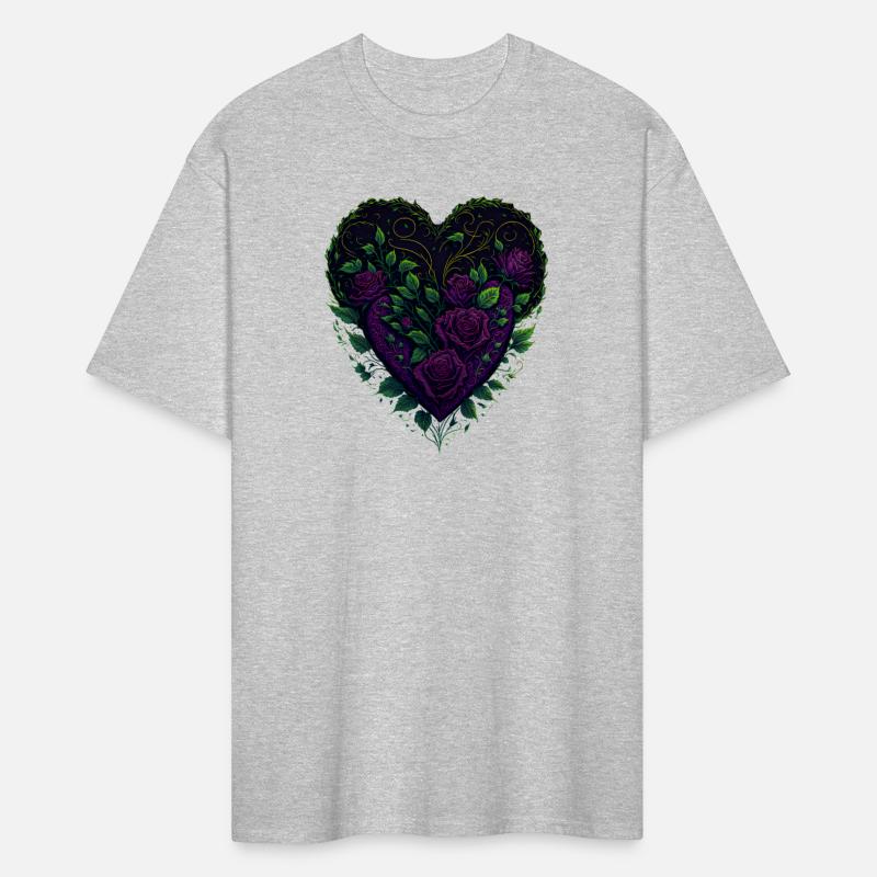 Floral Heart with Roses