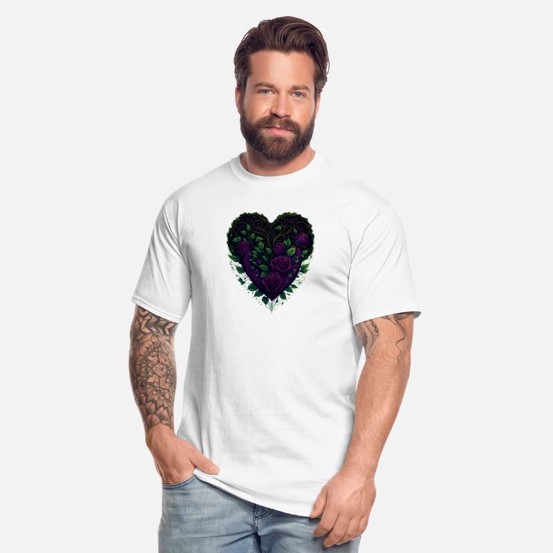 Floral Heart with Roses