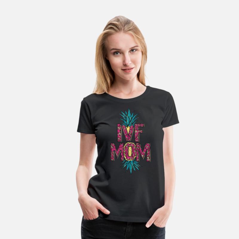 Floral IVF Mom Pineapple