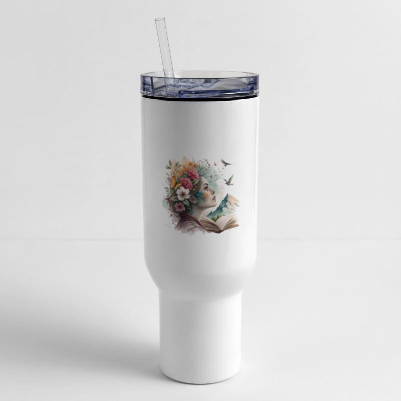 Floral Mind – Surreal Nature Collage Tee