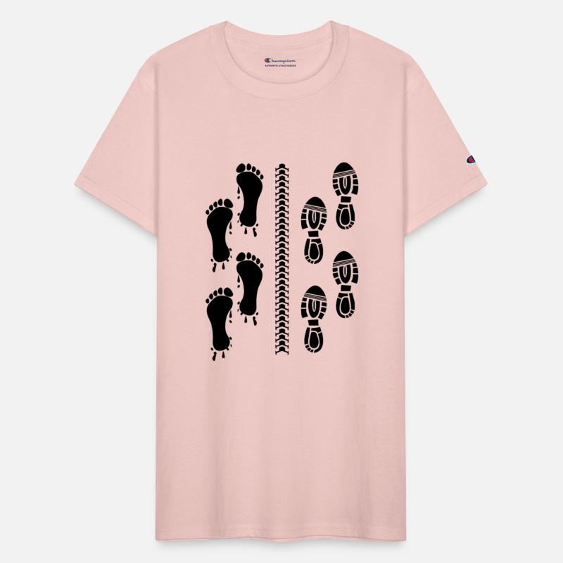 Foot Print Of Triathlete