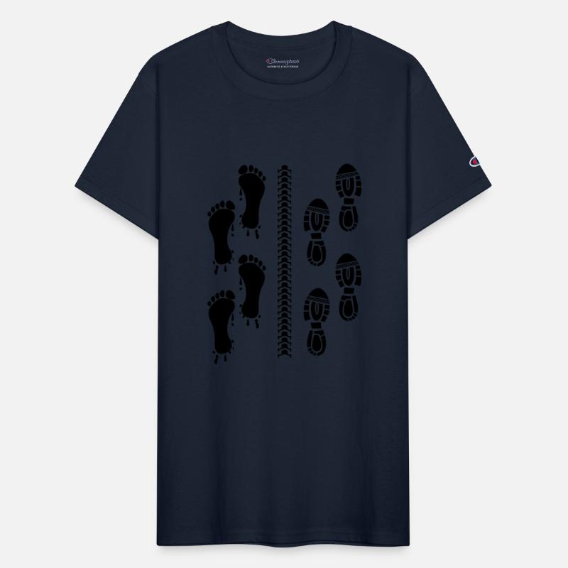 Foot Print Of Triathlete