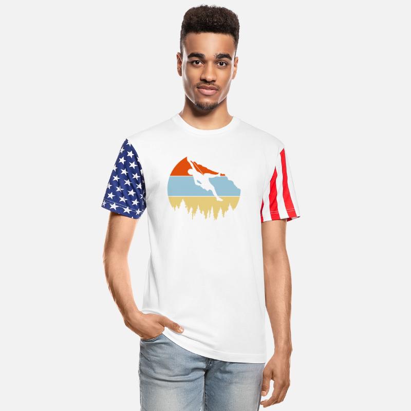 forest trees rocks climbing