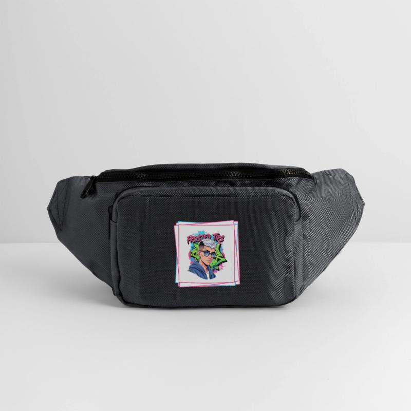 Frosted Tips Graffiti Portrait