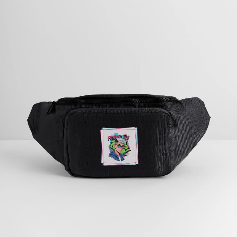 Frosted Tips Graffiti Portrait