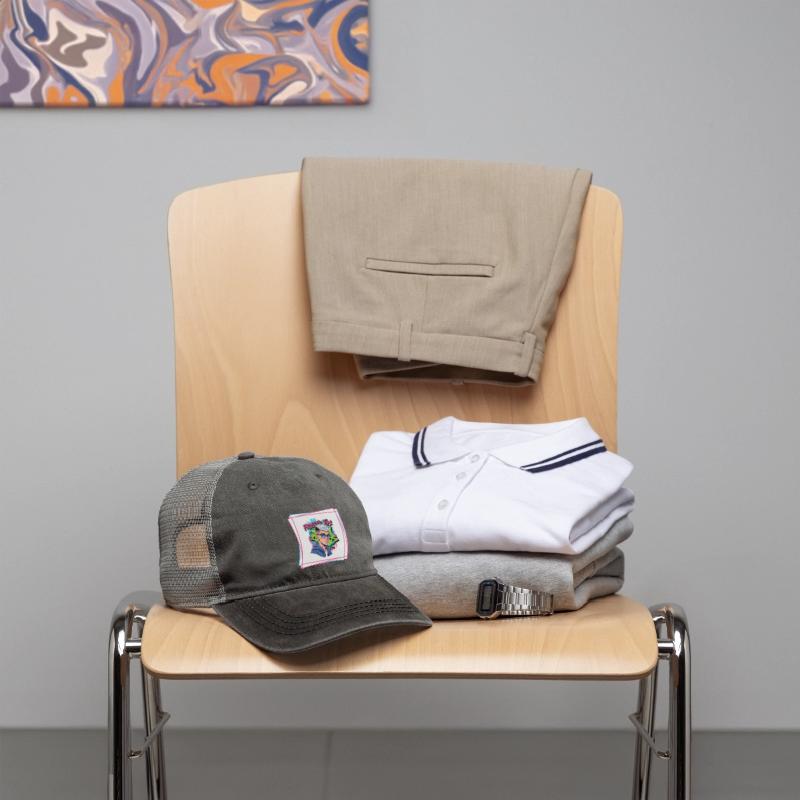 Frosted Tips Graffiti Portrait